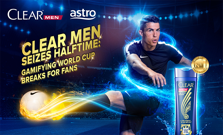 CLEAR Men Seizes Half Time: Gamifying World Cup Breaks for Fans