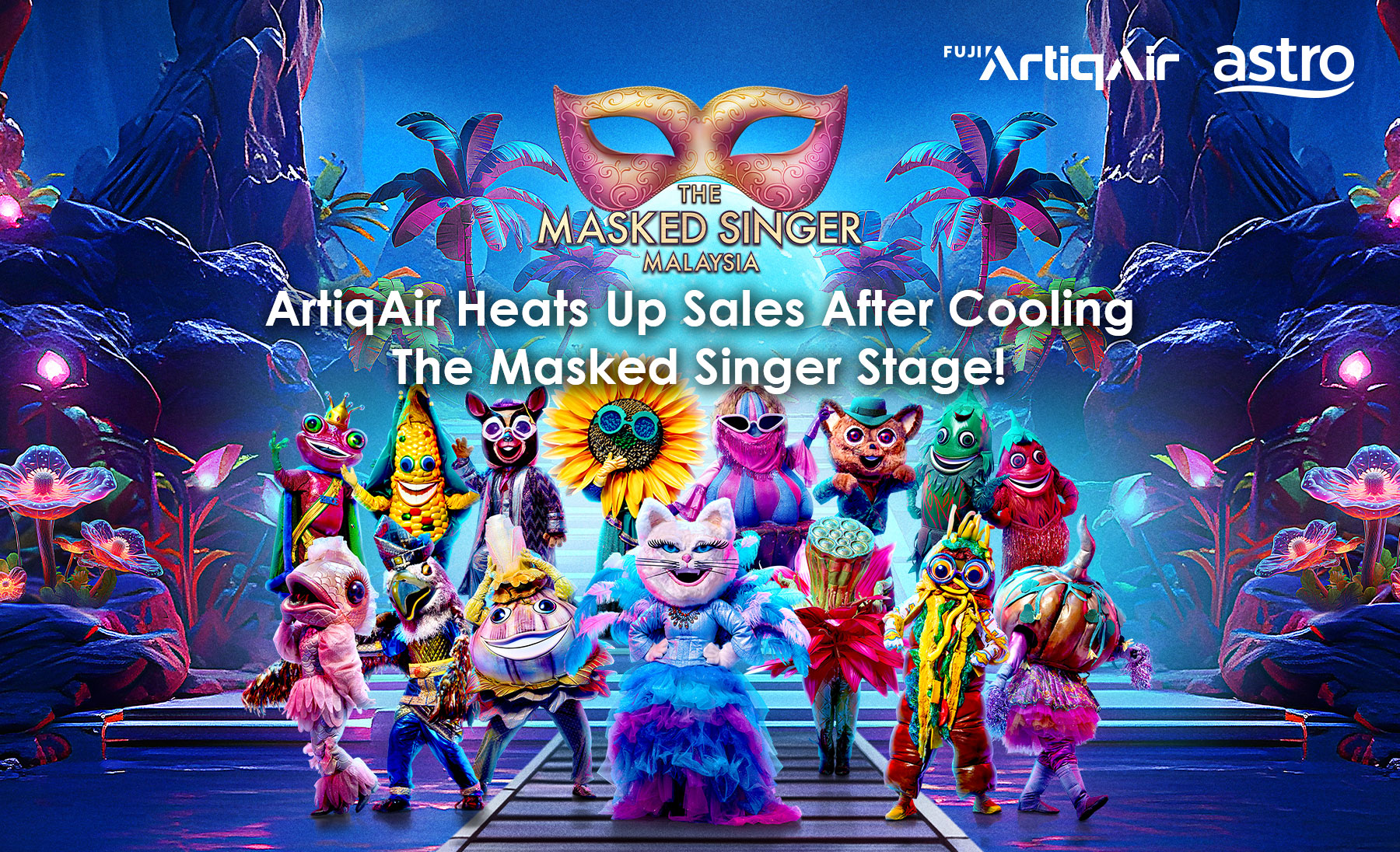ArtiqAir Heats Up Sales After Cooling The Masked Singer Stage!