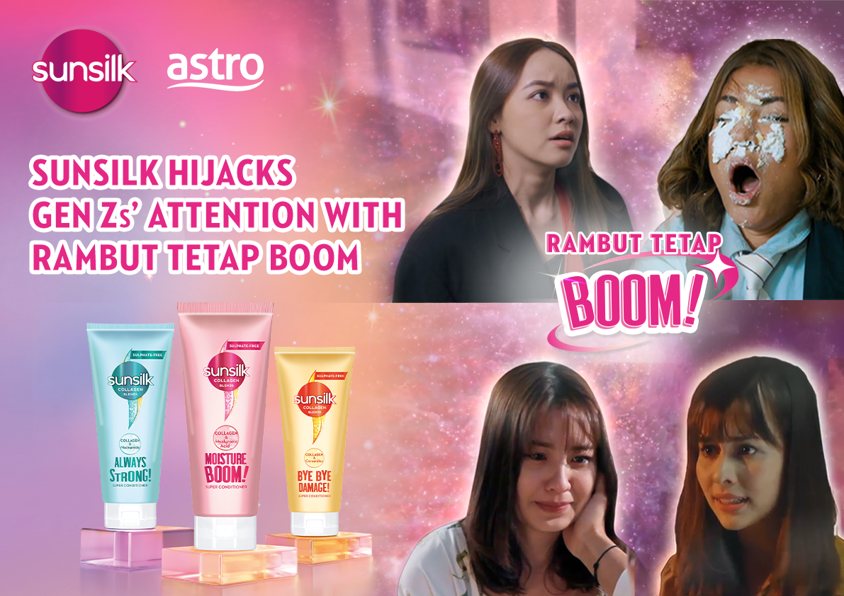 Sunsilk Hijacks Gen Zs’ Attention with Rambut Tetap Boom